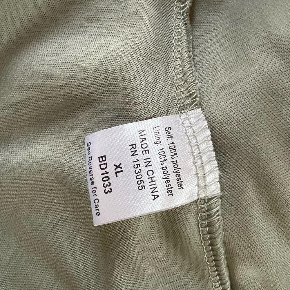 Charlotte Russe Light Green Patterned Mini Dress - Picture 10 of 12